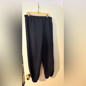 Navy sweat pants size medium
